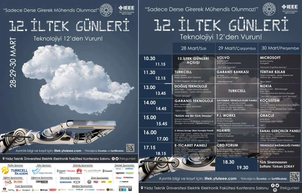 12th ILTEK Days – Yıldız Technical University IEEE Student Branch