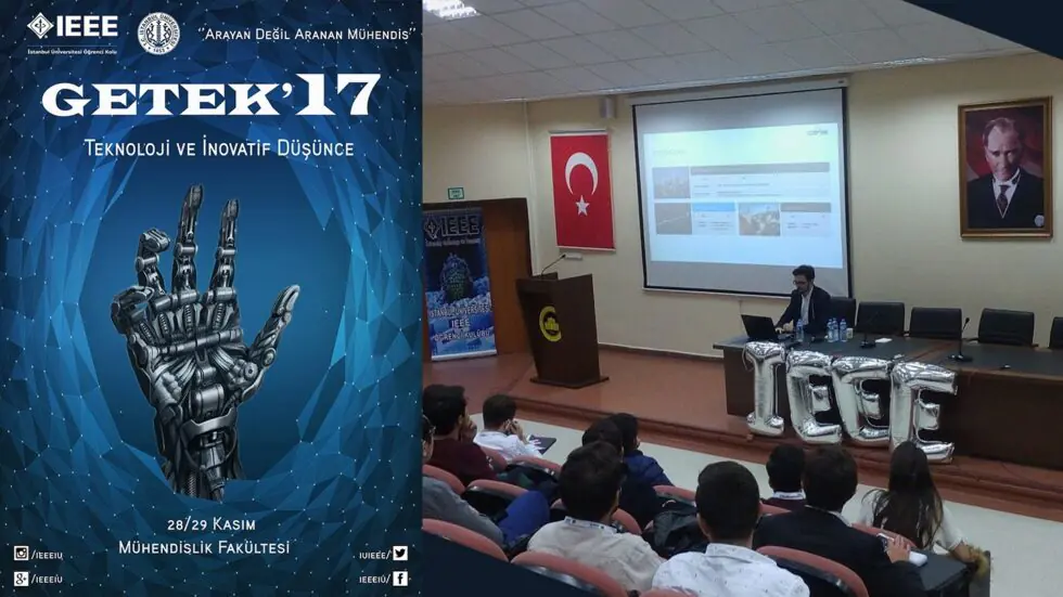 GETEK ’17 – Technology and Innovative Thought | Istanbul University IEEE Student Branch