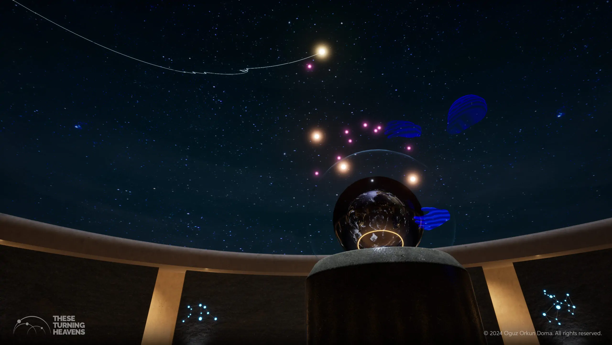 These Turning Heavens: An Aethereal VR Experience